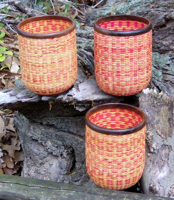 Basket weaved with Carnival Outside View